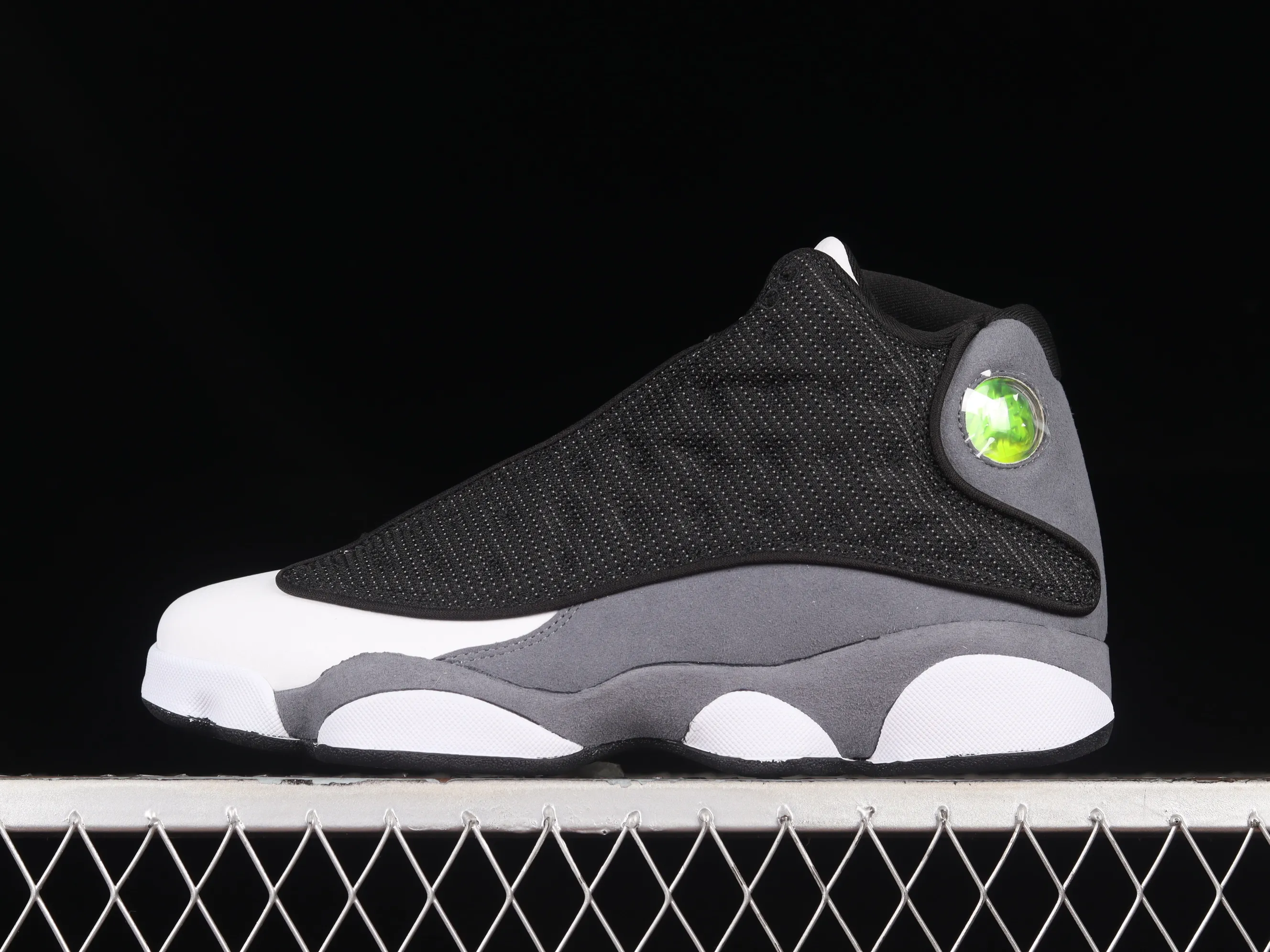 All categories Air Jordan Jordan series basketball shoes Air Jordan 13 P version pure original Air Jordan 13 "Black Flint" AJ13 Joe 13 black and white gray DJ5982-060